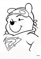 coloriage winnie le super detective